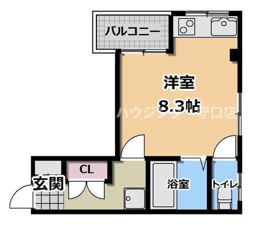 ビューロイヤルの物件間取画像